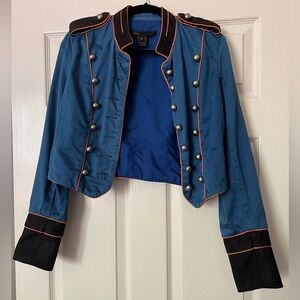 Marc Jacobs Collection Military-Style Cropped Jacket